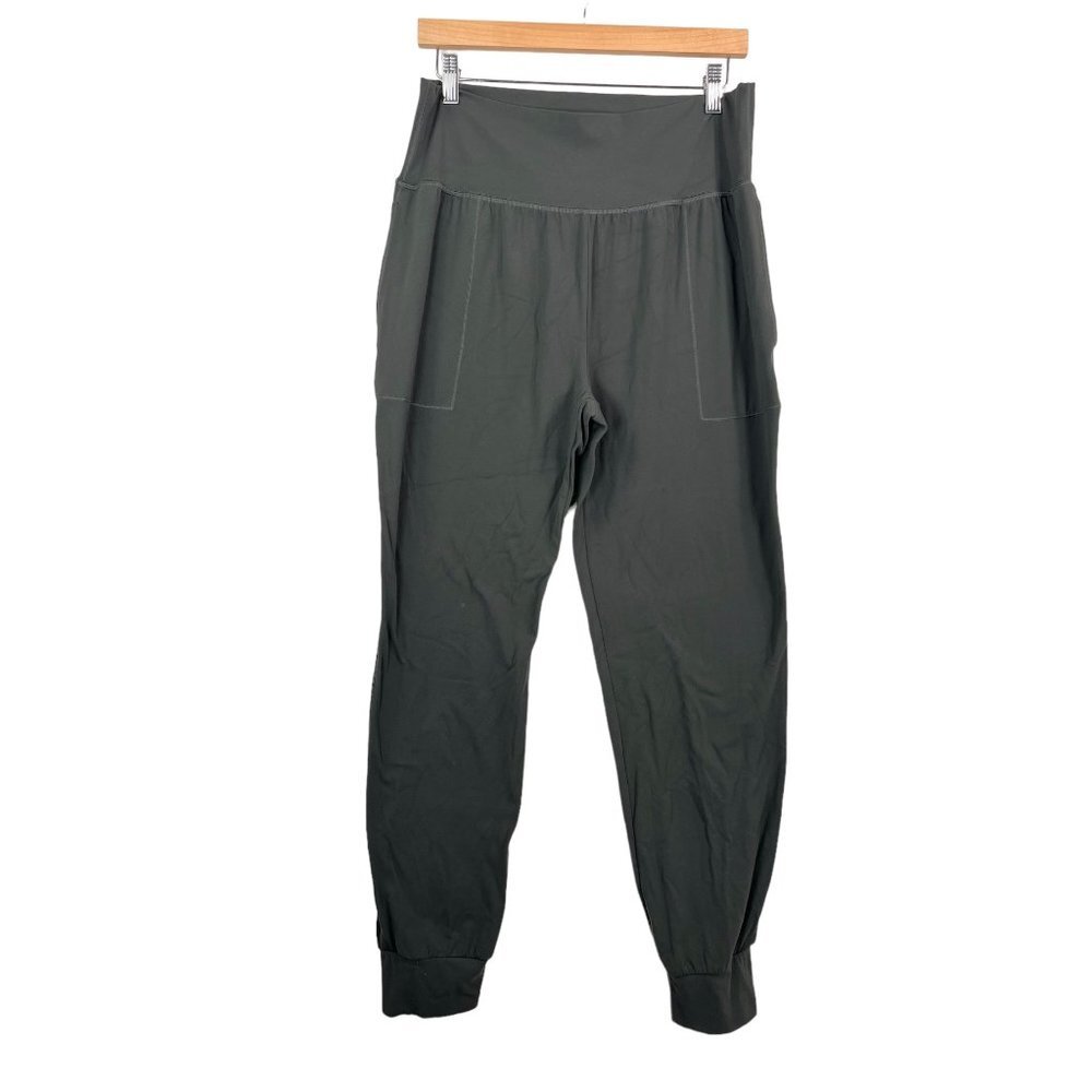 Athleta Cruise Jogger power vita sz LT dark green olive